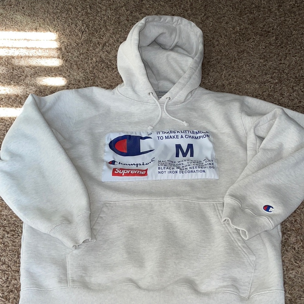 Supreme Champion Label Hooded